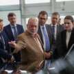 Agong visits NAMI in Russia, test drives Aurus Senat