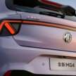 2025 MG4 gets rounded styling under pressure to improve China sales; semi-solid-state battery in Sept