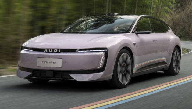 AUDI E5 Sportback finally launched in China, racks up 10k orders in 30 minutes – from RM139k to RM188k