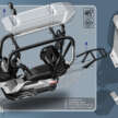 BMW Motorrad Vision CE e-scooter comes with cage