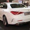 Mercedes-Benz C200 AMG Line launched in Malaysia – CKD, 19-inch AMG alloys, 360 camera, RM292,888
