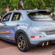 GWM Ora Good Cat GT makes first public appearance at Merdeka parade – sporty EV to be launched soon?
