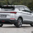 2025 Proton X50 facelift – full gallery of Flagship variant with big spoiler, two-tone interior, sunroof
