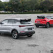 2025 Proton X50 facelift – full gallery of Flagship variant with big spoiler, two-tone interior, sunroof