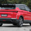 2025 Proton X50 facelift – full gallery of Flagship variant with big spoiler, two-tone interior, sunroof