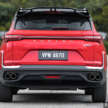 2025 Proton X50 facelift – full gallery of Flagship variant with big spoiler, two-tone interior, sunroof
