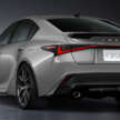 2026 Lexus IS facelift debuts – IS 350, IS 300h; more aggressive face, new interior, improved dynamics