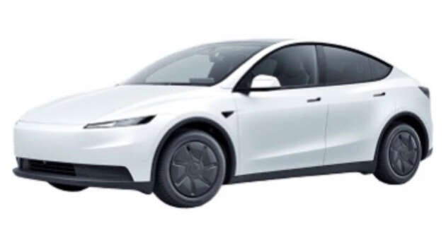 Tesla Model Y Standard seen ahead of debut – more affordable variant with wheel covers, no front light bar