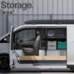 Toyota Hiace Concept previews next generation of commercial van with pillarless side, full-width display