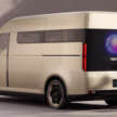 Toyota Hiace Concept previews next generation of commercial van with pillarless side, full-width display