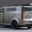 Toyota Hiace Concept previews next generation of commercial van with pillarless side, full-width display