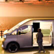 Toyota Hiace Concept previews next generation of commercial van with pillarless side, full-width display