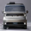 Toyota Hiace Concept previews next generation of commercial van with pillarless side, full-width display