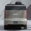 Toyota Hiace Concept previews next generation of commercial van with pillarless side, full-width display