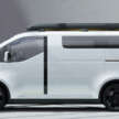 Toyota Hiace Concept previews next generation of commercial van with pillarless side, full-width display