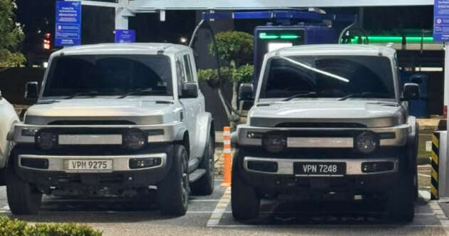 iCaur V23 seen road-registered in Malaysia – EV SUV with classic Land Cruiser styling launching soon?