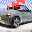 Daihatsu K-Open remains a kei car – drops larger size and 1.3L idea, but will be FR; Akio Toyoda to sign it off