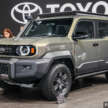 Toyota Land Cruiser FJ launching in Thailand next month – junior LC with 2.7L NA petrol, 6AT, 4WD
