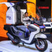 Yamaha unveils prototype alternate fuel vehicles and EVs at 2025 Japan Mobility Show in Tokyo