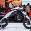 Yamaha unveils prototype alternate fuel vehicles and EVs at 2025 Japan Mobility Show in Tokyo