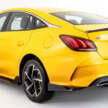 MG5 X Edition launched in Malaysia – 300 units only; body kit, scuff plates, dashcams; priced from RM96k