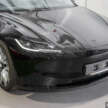 2026 Tesla Model 3 Long Range RWD in Malaysia – 750 km WLTP, indicator stalk, black badges, RM185k