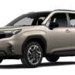 2026 Subaru Forester launched in Malaysia – 2.5i-S EyeSight fr RM221,500; CBU Japan; 185 PS 2.5L boxer