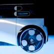 Peugeot Polygon concept shown with Hypersquare steering wheel, steer-by-wire; to feature on next 208?