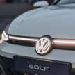 Volkswagen Golf Mk8.5 in Malaysia – R-Line with 150 PS 1.5L MHEV, dry DSG; GTI 265 PS RM250k with VAP