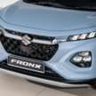 Suzuki Fronx Hybrid launched in Malaysia – 1.5L four-cylinder, ADAS, CBU Indonesia; RM148k on-the-road