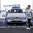 Proton eMas at ACE 2025 – eMas 5 Premium on display, RM70k for 325 km WLTP, test drives available