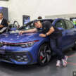 Volkswagen Golf GTI, 1.5L eTSI R-Line facelifts at ACE 2025; guest appearance by Datuk Azizulhasni Awang