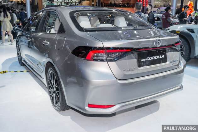 2026 Toyota Corolla sedan facelift in Guangzhou – new face, interior, large touchscreen, coming to Malaysia?