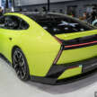 2025 Xpeng P7 in Guangzhou – scissor doors available; up to 594 PS/695 Nm, up to 820 km CLTC