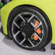 2025 Xpeng P7 in Guangzhou – scissor doors available; up to 594 PS/695 Nm, up to 820 km CLTC