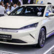BYD Seal 6 EV in Ivory Gold at ACE 2025 – Premium only, same price at RM116,500; limited to 100 units