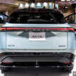 2026 Nissan Ariya facelift debuts at Japan Mobility Show – new looks, Google built-in, softer suspension