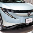 2026 Nissan Ariya facelift debuts at Japan Mobility Show – new looks, Google built-in, softer suspension