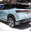 2026 Nissan Ariya facelift debuts at Japan Mobility Show – new looks, Google built-in, softer suspension