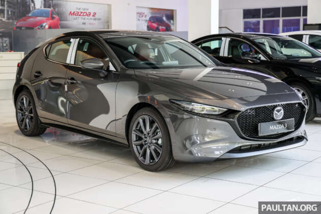 2025 Mazda 3 1.5L High Plus launched in Malaysia – similar kit to 2.0L High Plus but RM46k less; fr RM120k