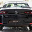 2025 Mazda 3 1.5L High Plus launched in Malaysia – similar kit to 2.0L High Plus but RM46k less; fr RM120k