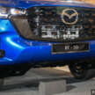 2025 Mazda BT-50 facelift launched in Malaysia – sole 3.0D variant from RM140k; revised exterior, interior