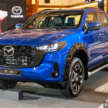 2025 Mazda BT-50 facelift launched in Malaysia – sole 3.0D variant from RM140k; revised exterior, interior