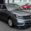 2026 Proton Saga MC3 Premium, Executive full details: 120 PS/150 Nm 1.5L, timing chain, 4AT or Punch CVT, Heavily-revised AMA platform with HPF steel panels, Six airbags and AEB, but only on top-spec Premium, High-output BHE15PFI, timing chain, 14.04% lower fuel consumption, New front and rear fascias with LED head- and taillights, Screens galore, plus wireless Apple CarPlay and Android Auto, Brief first impressions – quicker than Bezza, big car feel, Executive versus Premium spec comparison