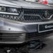 2026 Proton Saga MC3 Premium, Executive full details: 120 PS/150 Nm 1.5L, timing chain, 4AT or Punch CVT, Heavily-revised AMA platform with HPF steel panels, Six airbags and AEB, but only on top-spec Premium, High-output BHE15PFI, timing chain, 14.04% lower fuel consumption, New front and rear fascias with LED head- and taillights, Screens galore, plus wireless Apple CarPlay and Android Auto, Brief first impressions – quicker than Bezza, big car feel, Executive versus Premium spec comparison