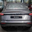 2026 Proton Saga MC3 Premium, Executive full details: 120 PS/150 Nm 1.5L, timing chain, 4AT or Punch CVT, Heavily-revised AMA platform with HPF steel panels, Six airbags and AEB, but only on top-spec Premium, High-output BHE15PFI, timing chain, 14.04% lower fuel consumption, New front and rear fascias with LED head- and taillights, Screens galore, plus wireless Apple CarPlay and Android Auto, Brief first impressions – quicker than Bezza, big car feel, Executive versus Premium spec comparison