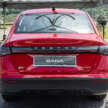 2026 Proton Saga MC3 Premium, Executive full details: 120 PS/150 Nm 1.5L, timing chain, 4AT or Punch CVT, Heavily-revised AMA platform with HPF steel panels, Six airbags and AEB, but only on top-spec Premium, High-output BHE15PFI, timing chain, 14.04% lower fuel consumption, New front and rear fascias with LED head- and taillights, Screens galore, plus wireless Apple CarPlay and Android Auto, Brief first impressions – quicker than Bezza, big car feel, Executive versus Premium spec comparison