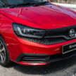 2026 Proton Saga MC3 Premium, Executive full details: 120 PS/150 Nm 1.5L, timing chain, 4AT or Punch CVT, Heavily-revised AMA platform with HPF steel panels, Six airbags and AEB, but only on top-spec Premium, High-output BHE15PFI, timing chain, 14.04% lower fuel consumption, New front and rear fascias with LED head- and taillights, Screens galore, plus wireless Apple CarPlay and Android Auto, Brief first impressions – quicker than Bezza, big car feel, Executive versus Premium spec comparison