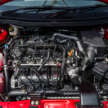 2026 Proton Saga MC3 Premium, Executive full details: 120 PS/150 Nm 1.5L, timing chain, 4AT or Punch CVT, Heavily-revised AMA platform with HPF steel panels, Six airbags and AEB, but only on top-spec Premium, High-output BHE15PFI, timing chain, 14.04% lower fuel consumption, New front and rear fascias with LED head- and taillights, Screens galore, plus wireless Apple CarPlay and Android Auto, Brief first impressions – quicker than Bezza, big car feel, Executive versus Premium spec comparison