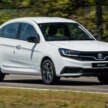 2026 Proton Saga MC3 Premium, Executive full details: 120 PS/150 Nm 1.5L, timing chain, 4AT or Punch CVT, Heavily-revised AMA platform with HPF steel panels, Six airbags and AEB, but only on top-spec Premium, High-output BHE15PFI, timing chain, 14.04% lower fuel consumption, New front and rear fascias with LED head- and taillights, Screens galore, plus wireless Apple CarPlay and Android Auto, Brief first impressions – quicker than Bezza, big car feel, Executive versus Premium spec comparison